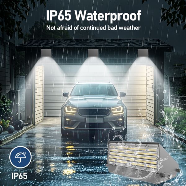 Конкурентоспособная цена регулируемая водонепроницаемая IP65 80W 60W 40W Full Cut Off Street Outdoor Wallpack Lamp Led Wall Pack Light Led