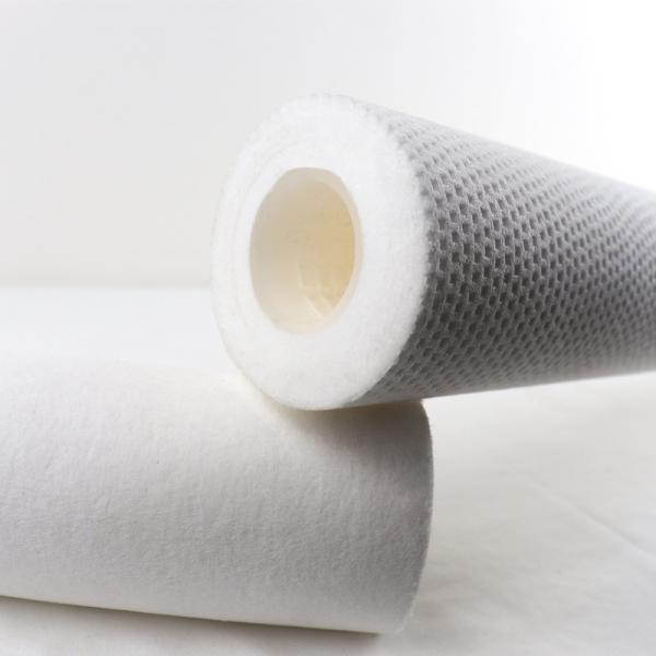 Filtro de Spun de 10 a 20 Microns para tratamento de águas subterrâneas em instalações de fabrico