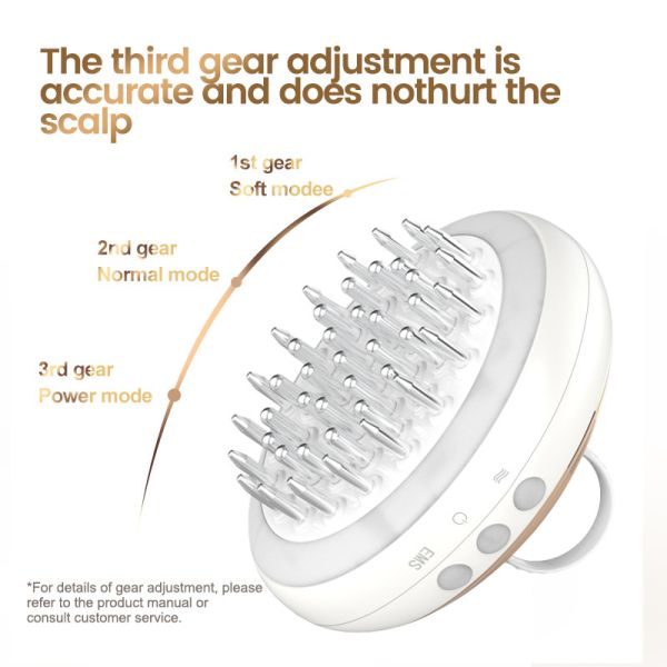 271g Ionic Hair Growth Comb Self-Care Pet Hair Laser Brush for Hair Regrowth Treatment
