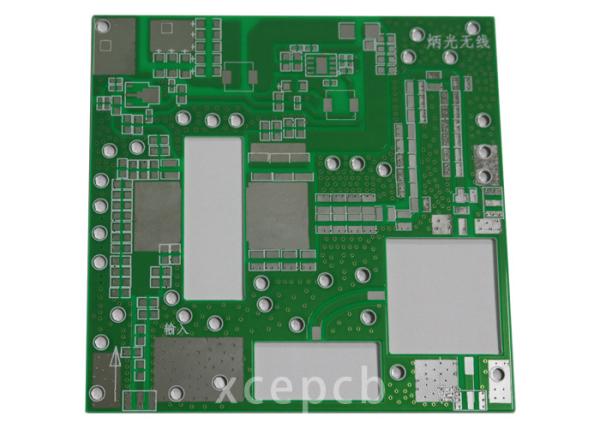 Impedance Control Pcb Board Prototype Rogers Board With Blind Hole In 0.79mm Hold In Pad