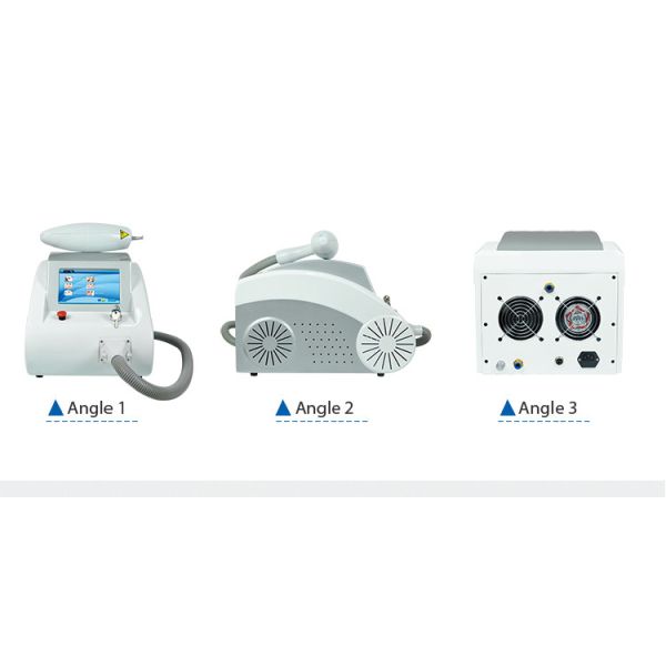 Prix usine à commutation de Q chaud de machine de beauté de laser de retrait de tatouage de ND Yag