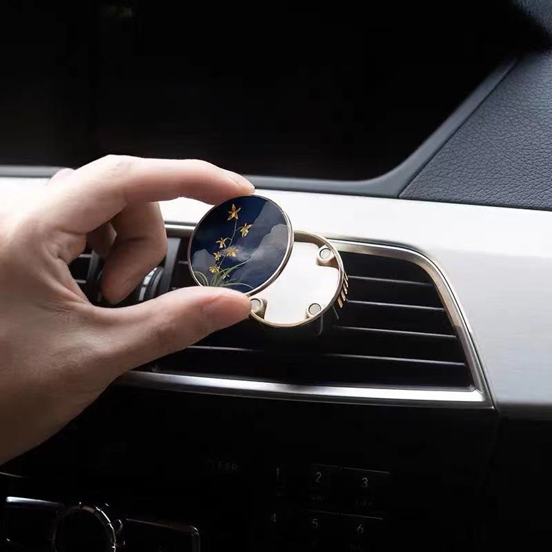 Цинковый сплав Автомобильные освежители воздуха Автомобильные парфюмерные диффузеры с лазерной гравировкой