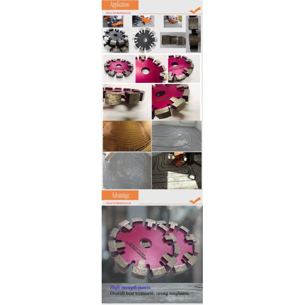 Лазер сварил диаметр абразивного диска 105mm пункта вытачки