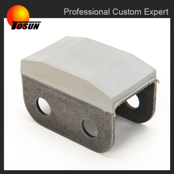 Engineered rubber absorber