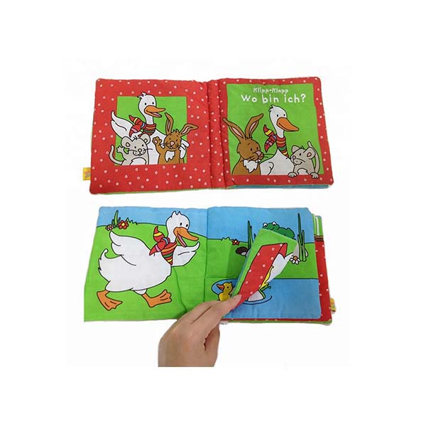 книги 20cmx20cm мягкие для хлопко-бумажной ткани дизайна младенцев 3D мягкой