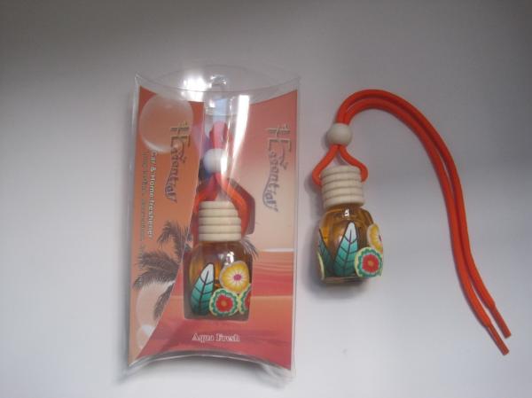 China ruiwan high quality car perfume bottle hanger,holiday decoration.