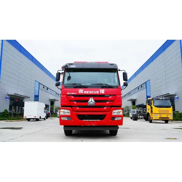Sinotruk 10t 4X2 Foam Fire Truck Dry Powder Fire Truck Fire Truck Manufacturer Global Sales