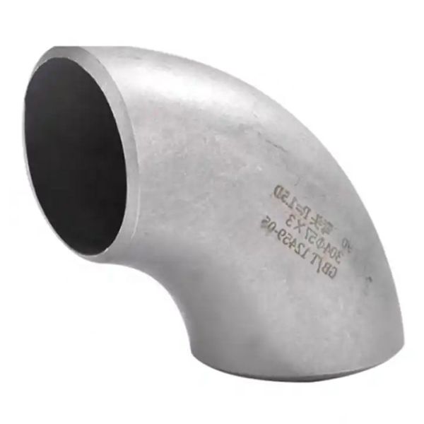 Stainless Steel 304 316 316L 90 Degree Butt Welded Elbow Connection 1