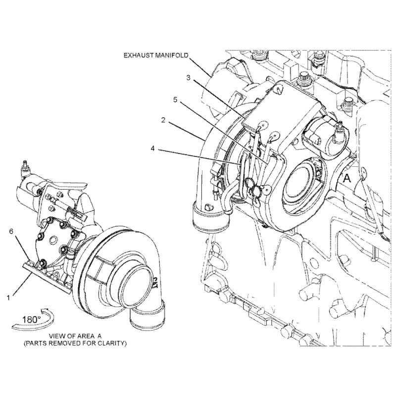 424-3431 424-3436 Turbocharger Excavator Engine Parts For C9.3