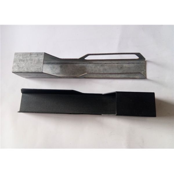 Long Strip Black / Silver Custom Laser Cut Parts For Medical Equipment