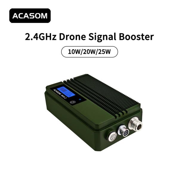 Commercial 40dBm 10W Drone 2.4 Ghz Signal Booster For Extended Range