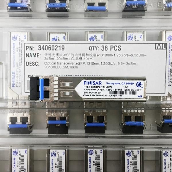 Finisar HUAWEI SFP 1.25G-10km-eSFP FTLF1318P2BTL-HW