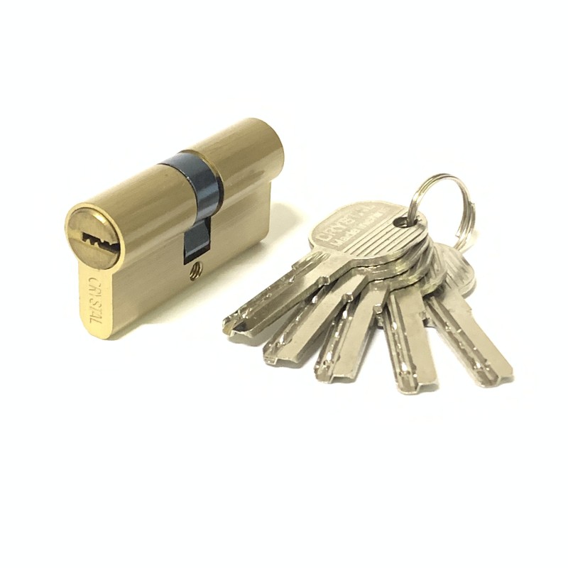 SN CP SB AB MAB AC Brass Cylinder Lock 60mm Double Sided Cylinder