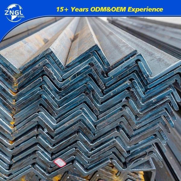 Q235 non allié ASTM A36 A53 Carbone égal à 2 pouces d'acier à angle L forme 250X250 Acier doux