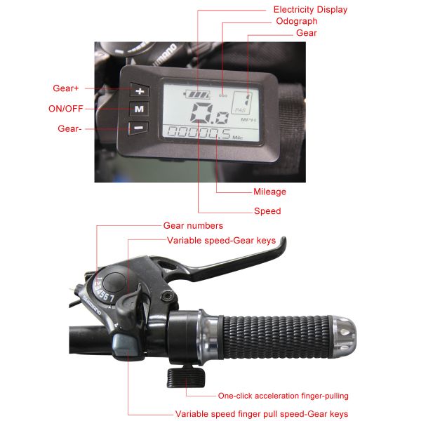 Black 6061 Aluminium Electric Bike , 26 Inch 350w E Bike CE Certification