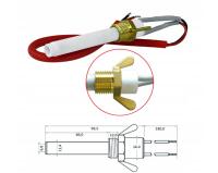 Incendiador de cerámica para estufa de pellets 180-220W M16/1,5 11.5mm Biomasa 230V de repuesto