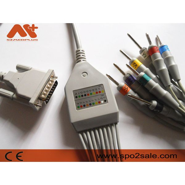 Конец Din 3,0 банана 4,0 Serie кабеля 3 Aspel AsCARD EKG терпеливый