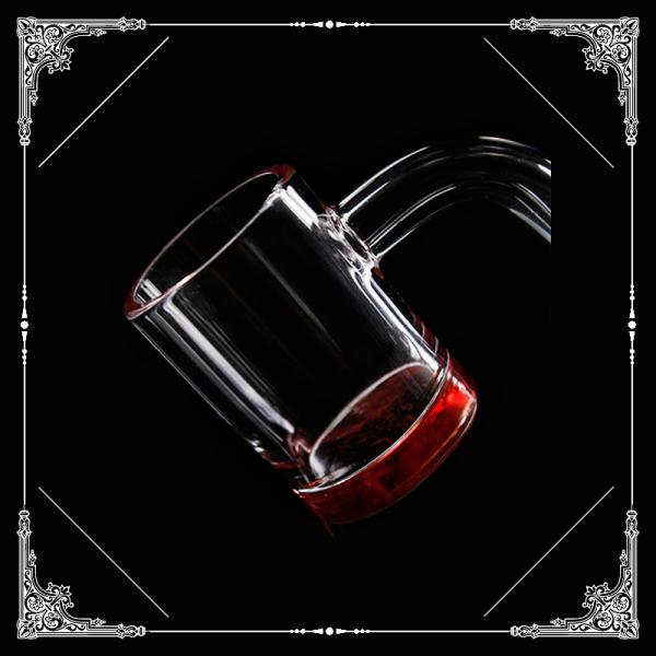 Opaque Bottom Gavel Flat Top Quartz Banger Nail Bottom XL Quarts Nails Oil Dab