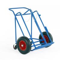 100 trole de pouco peso do oxigênio da roda de Dolly Gas Cylinder Cart 3 do tanque de propano da libra