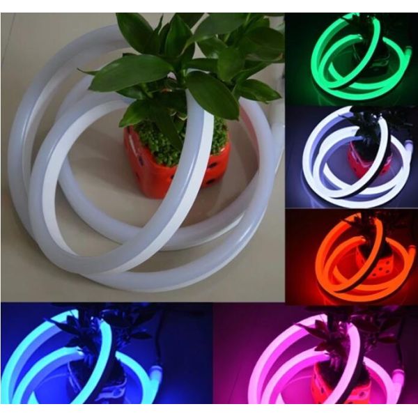 SMD5050 10w AC220V Flexible Light Strip / RGB LED Neon Rope  3 Years Warranty