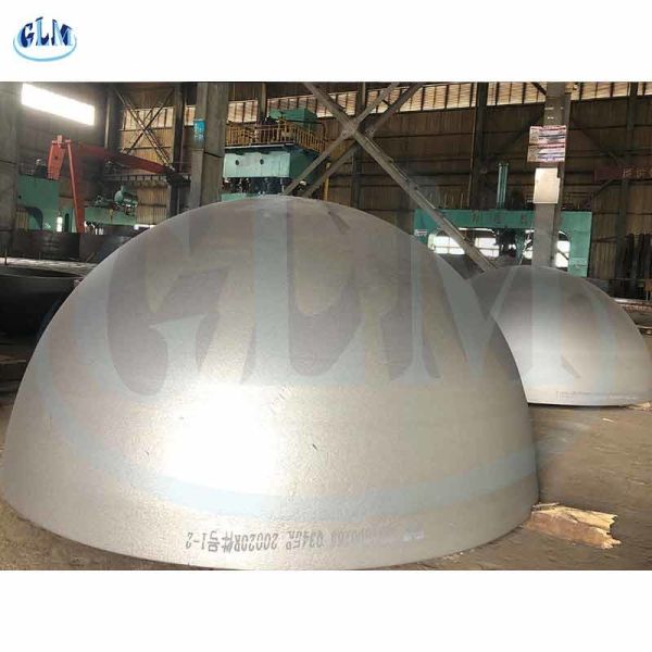 Stainless Steel Dome Hemispherical Head Diameter 1200mm 1400mm Think 6mm