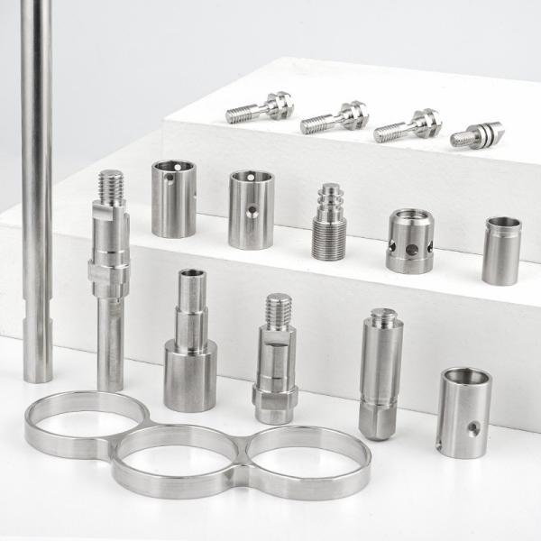 Serviços fazendo à máquina do CNC das peças da fabricação de metal do conector do adaptador
