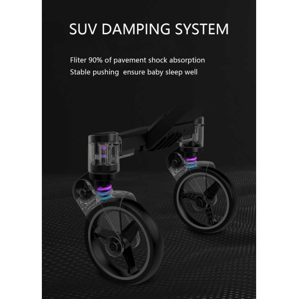 High Landscape 5.9 KG Aluminum Baby Sport Stroller Pram Pushchair Lightweight