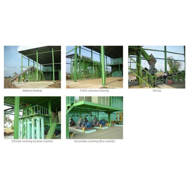 Fresh Cassava Crushing Alcohol Production Equipment For Alcohol Plant