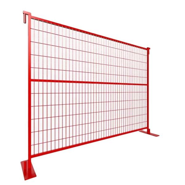 Portable Moveable Temporary Mesh Fencing For Construction Safety