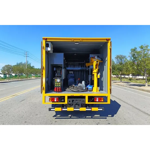 Mobile Tire Service Truck - Integrated Tire Changer & Balancer for Cars, Suvs, Trucks (4X2/4X4)