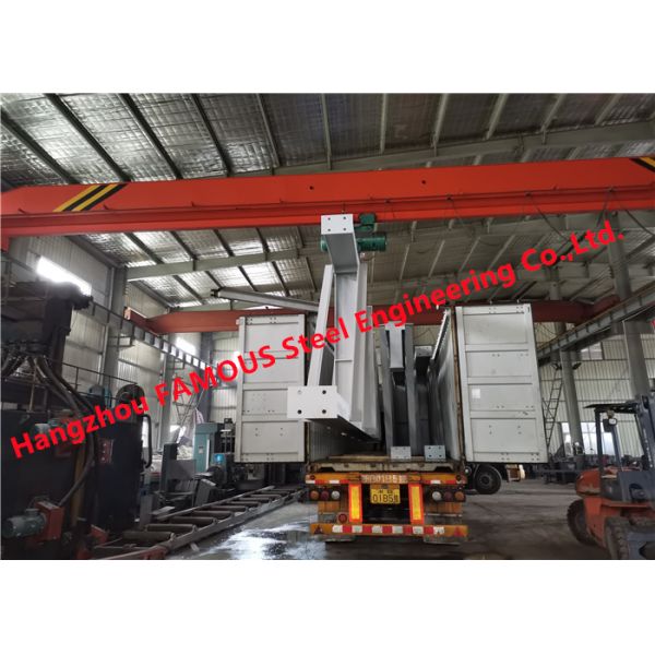 Sgs 150 Tons Galvanized Q345b Steel Structure Members