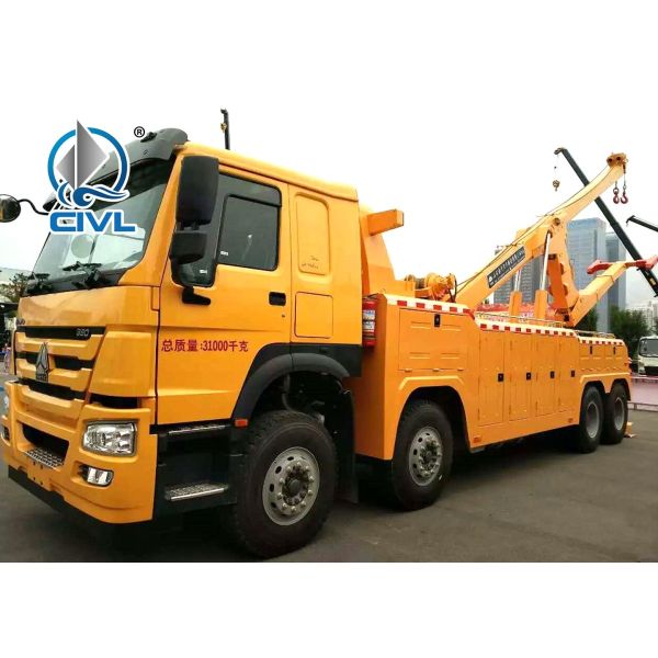 Howo 6x4 5825 Wheelbase 40 Ton Heavy Duty Wrecker Radio Control Tow Truck ZZ1257M5847D1