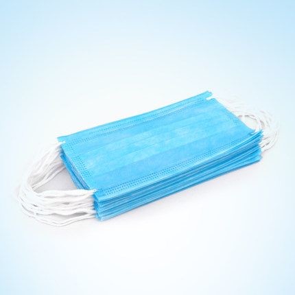 Adult Disposable Earloop Face Mask , Disposable Surgical Masks Daily Protection