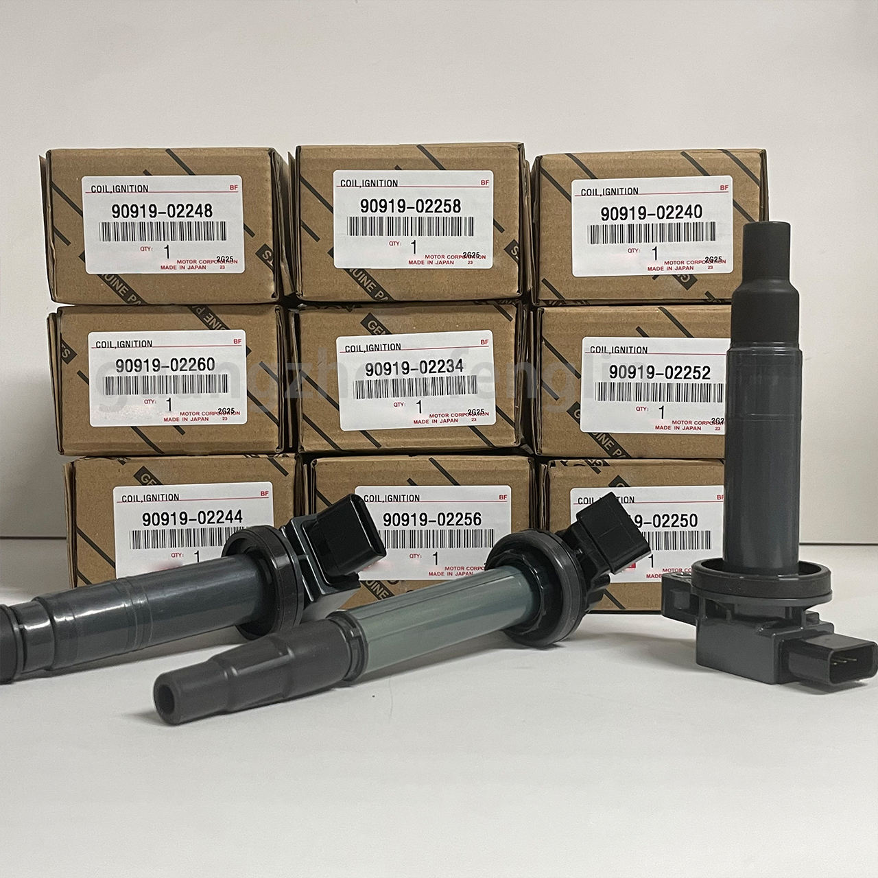 Toyota Ignition Coil Pack with Ferrite Core Winding and Epoxy Resin Potting for OEM Fit
