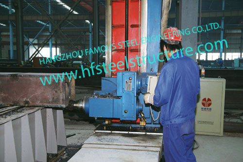 Galvanized Prefabricated Steel Aircraft Hangar Buildings Fast Erection