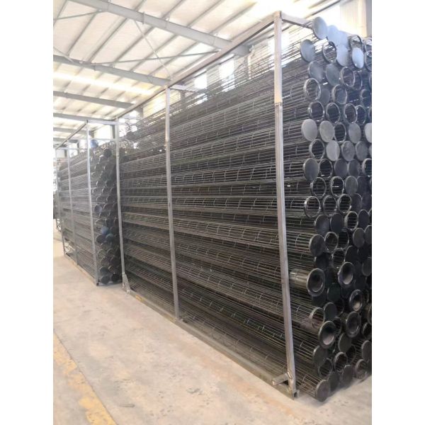 Cement Plant Galvanized Dust Collector Filter Cage Three Section Stainless Steel Dust Collector Skeleton
