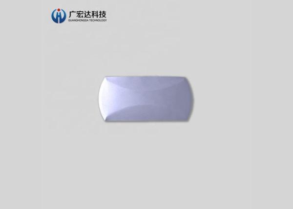 Tactile Oblong SNAP Metal Snap Domes Stainless Steel With Dimples / Feels