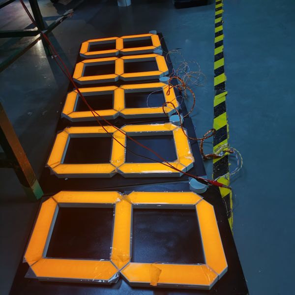 16 Inch Ultra Bright Yellow Single Digit 7 Segment LED Display Common Anode for Large Billboards