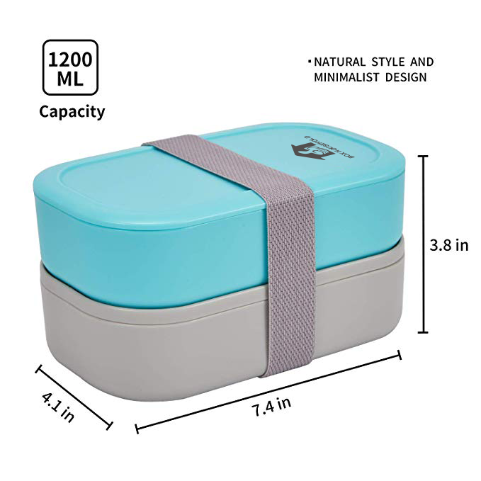 188*104*96.4 mm Custom BPA Free Food Container for Kids School and Fridge Storage