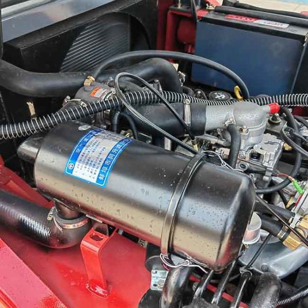 4 Ton Gasoline Powered Forklift 4000kgs CPCD40 6m Mast Counterbalance Lift