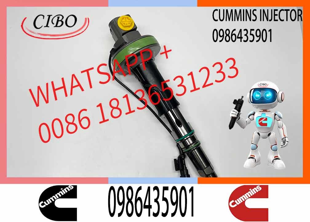 NINE Бренд 100% проверенный Common Rail Injector 0986435901 топливный инжектор 0 986 435 901
