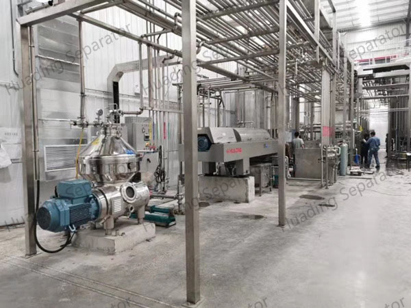 Оборудование разъединения центрифуги 37KW стога диска PLC твердое жидкостное
