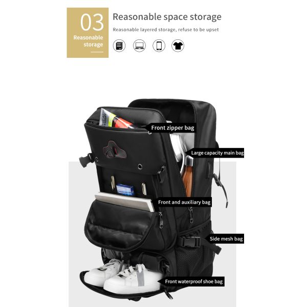 Жесткий рукав Большой рюкзак для походов Водостойкий рюкзак для охоты 56 литров