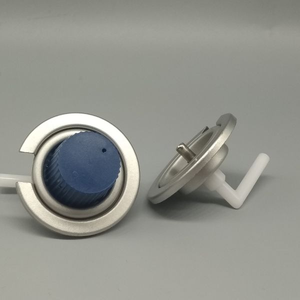 High-Precision Brass Gas Canister Valve for Industrial Welding and Shielding Gases with Reliable Sealing