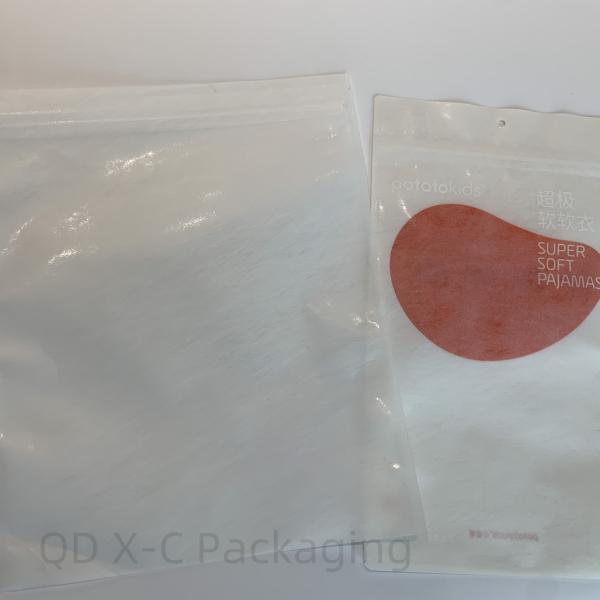 Non Woven Zipper Small Black Pants Booty Pants Ziplock Bag Towel Underwear Leggings Clothing Bag