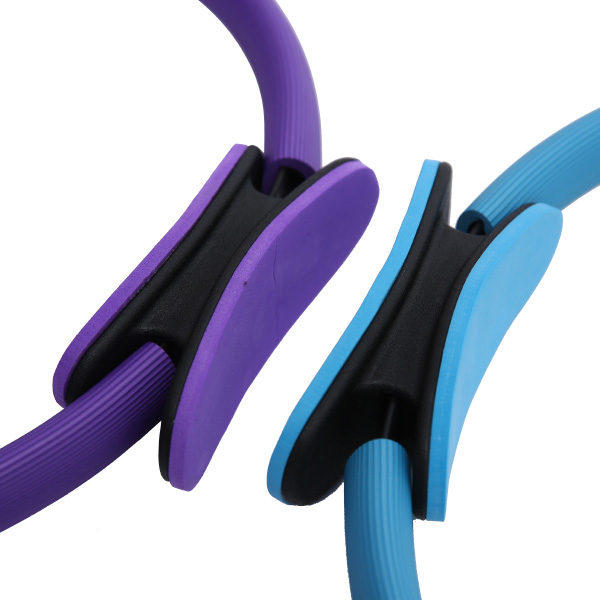 38cm 350g Yoga Exercise Equipment Double Handle Yoga Pilates Ring