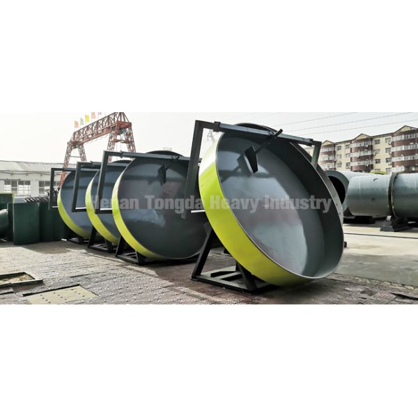 NPK Pan Granulation Compound Fertilizer Equipment Disc Pelletizer