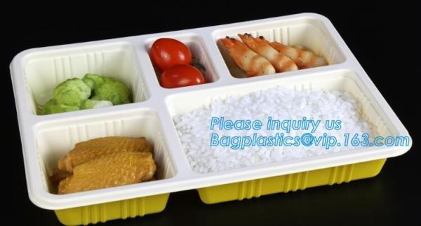 Compartment Food Container Round Food Containers Rectangular Food Containers Deli Containers BAGEASE BAGPLASTICS PACKAGE