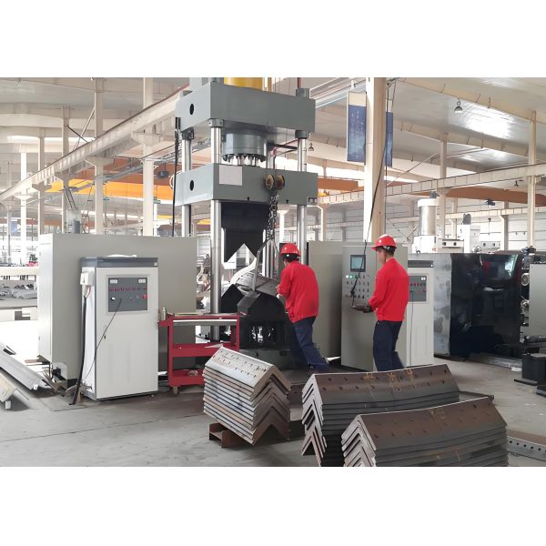 Angle Steel And Plate Use CNC Metal Sheet Bending And Heat Machine 3 CNC Axis