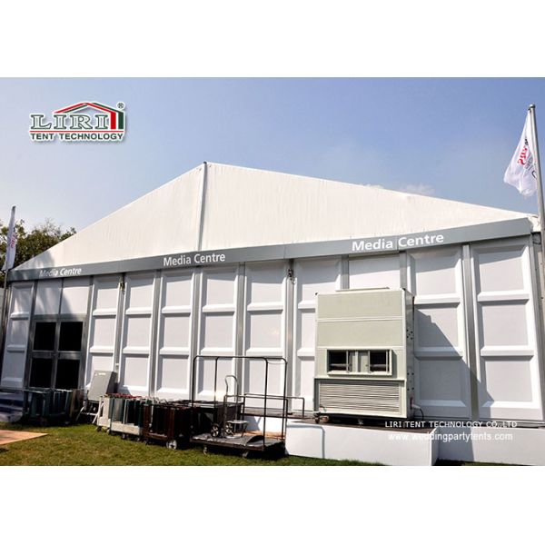 5000 шатров выставки рамки емкости алюминиевых 40m x 70m с PVC ветра устойчивым